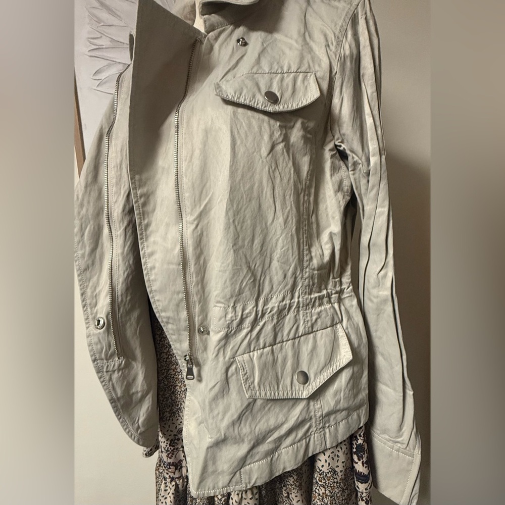 Talbots Light Tan Utility Jacket - image 2